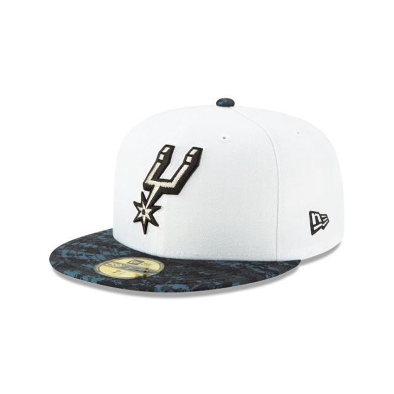 NBA San Antonio Spurs 2019 Authentics City Series Holiday Pack 59Fifty Fitted (QCI9846) - Whi New Era Caps